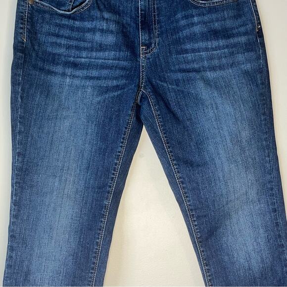 Tommy Hilfiger Cropped Dark Wash Jean Size 8 - Picture 6 of 11